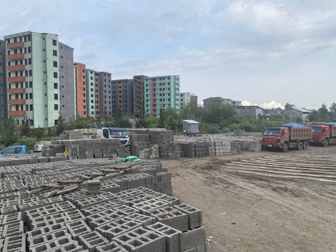 HCB and concrete sample from Alpha Manufacturing