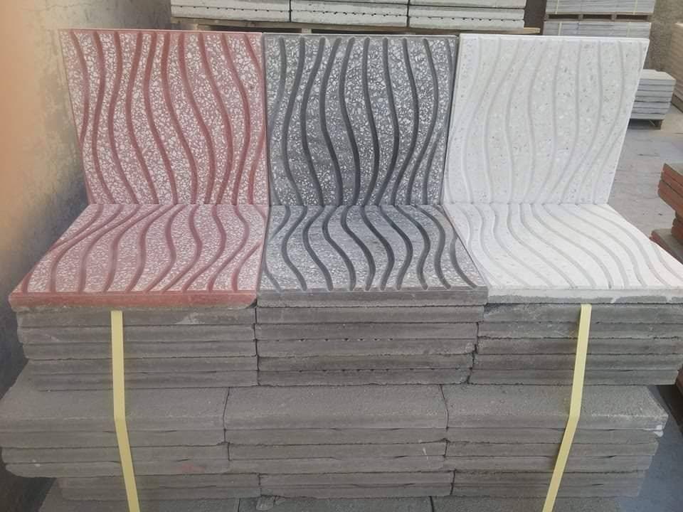 Pavers and terrazzo tiles from Alpha Manufacturing