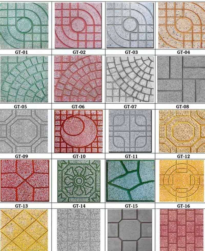 Pavers and terrazzo tiles from Alpha Manufacturing