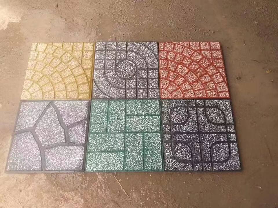 Pavers and terrazzo tiles from Alpha Manufacturing